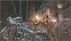 Podczas etapu Serce Gai, w pomieszczeniu z sercem tytana znajdziesz pierwszy boski przedmiot - ORZEŁ ZEUSA - Boskie Przedmioty w God of War III | Podstawy i porady - God of War III - poradnik do gry