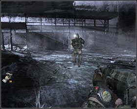 Zgodnie z otrzymaną instrukcją wciśnij klawisz G celem założenia maski przeciwgazowej #1 - Prologue | Opis przejścia Metro 2033 - Prolog - Metro 2033 - poradnik do gry