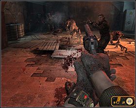 W przypadku drugiej grupy bestii zostaniesz już zmuszony do zlikwidowania co najmniej jednego potwora #1 - Hunter* | Opis przejścia Metro 2033 - Prolog - Metro 2033 - poradnik do gry