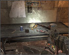 Na samym końcu labiryntu wpadniesz na pojedynczego przeciwnika #1 , którego można byłoby łatwo zaskoczyć - Dry (2) | Opis przejścia Metro 2033 - Rozdział 3 - Metro 2033 - poradnik do gry