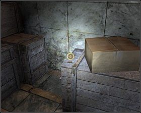 Powróć do mijanego przed chwilą przejścia #1 , z którego warto teraz skorzystać - Armory | Opis przejścia Metro 2033 - Rozdział 3 - Metro 2033 - poradnik do gry