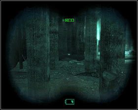 Po znalezieniu się w znacznie większym pomieszczeniu zbliż się do prawej krawędzi #1 i zeskocz na dół - Front Line* (2) | Opis przejścia Metro 2033 - Rozdział 4 - Metro 2033 - poradnik do gry