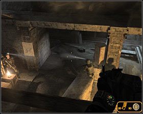 Jeśli masz zamiar odnaleźć wszystkie skrytki powróć do skrzyżowania, przy którym zabiłeś pojedynczego przeciwnika #1 - Black Station* (2) | Opis przejścia Metro 2033 - Rozdział 4 - Metro 2033 - poradnik do gry