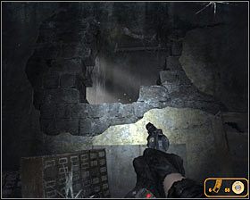 W tym konkretnym przypadku nie musisz w nic celować, a to dlatego, że drzwi należy zniszczyć #1 - Library | Opis przejścia Metro 2033 - Rozdział 5 - Metro 2033 - poradnik do gry