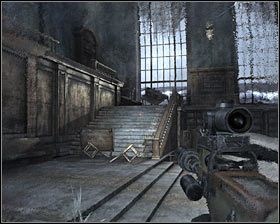 Przygotuj się, bo przed Tobą krótka bitwa z latającym demonem #1 - Library | Opis przejścia Metro 2033 - Rozdział 5 - Metro 2033 - poradnik do gry