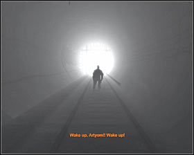 Opis: Etap ten rozpoczniesz na pokładzie kolejki i będziesz się mógł jedynie rozglądać - Dark Star | Opis przejścia Metro 2033 - Rozdział 6 - Metro 2033 - poradnik do gry