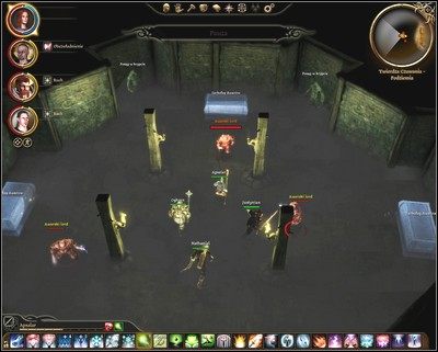 W trzeciej i ostatniej walce upiór wykorzysta leżące w krypcie ciała Awarskich lordów. - Twierdza Czuwania (3) | Zadania poboczne w Dragon Age Początek Przebudzenie - Dragon Age: Początek - Przebudzenie - poradnik do gry