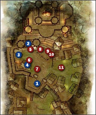 1 - M2 Twierdza Czuwania (po obronie) | Mapy Dragon Age Początek Przebudzenie - Dragon Age: Początek - Przebudzenie - poradnik do gry