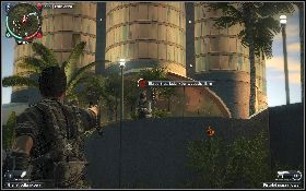Rusz przed siebie w stronę wielkiego posągu przed kasynem - Nalot na kasyno | Opis przejścia Just Cause 2 - Agencja - Just Cause 2 - poradnik do gry