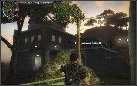 Kiedy technik zajmie się komputerem, udaj się w stronę pobliskiej kolejki linowej [1] - W mrok | Opis przejścia Just Cause 2 - Agencja - Just Cause 2 - poradnik do gry