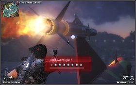 Po scence przerywnikowej rozpoczniesz kolejną sekwencję na jednej z kilku rakiet, które musisz rozbroić - Słuszna sprawa | Opis przejścia Just Cause 2 - Agencja - Just Cause 2 - poradnik do gry