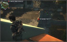 Następnie rozpraw się z dwoma strażnikami na wieżach [1] oraz dwoma przed samym wejściem - Zajęcie twierdzy (Pod napięciem) | Opis przejścia Just Cause 2 - Ularowcy I - Just Cause 2 - poradnik do gry