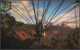 Po otrzymaniu celów misji udaj się do wrogiej bazy [1] - Kosmiczna rozróba | Opis przejścia Just Cause 2 - Ularowcy I - Just Cause 2 - poradnik do gry