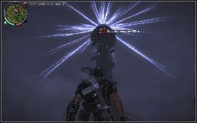 Użyj kolejnego panelu [1] , a środkowa wieża rozbłyśnie błyskawicami [2] - W potrzasku | Opis przejścia Just Cause 2 - Ularowcy II - Just Cause 2 - poradnik do gry