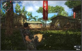 Następnie rozpraw się ze wszystkimi żołnierzami [1] , którzy zaczną cię ostrzeliwać - Najemnicy muszą zginąć | Opis przejścia Just Cause 2 - Ularowcy II - Just Cause 2 - poradnik do gry