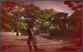 Zacznij od zniszczenia dwóch wozów przed bazą [1] - Zajęcie twierdzy (Chłopcy z zabawkami) | Opis przejścia - Ularowcy III - Just Cause 2 - poradnik do gry