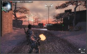 Idąc dalej dotrzesz do zejścia, prowadzącego na karabin maszynowy [1] - Zajęcie twierdzy (Wyższa matematyka) | Opis przejścia Just Cause 2 - Żniwiarze I - Just Cause 2 - poradnik do gry