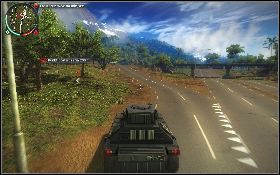 W pewnej chwili wyjedziesz na autostradę [1] - Poskromienie bestii | Opis przejścia Just Cause 2 - Żniwiarze I - Just Cause 2 - poradnik do gry