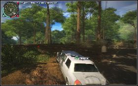 Jedź cały czas krętą drogą, aż zjedziesz na bardziej wyrównany odcinek - Polityczna debata | Opis przejścia Just Cause 2 - Żniwiarze I - Just Cause 2 - poradnik do gry