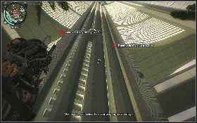 Zacznij kierować się w stronę stacji telewizyjnej [1] , znajdującego się w bardzo wysokim budynku - Pirackie nagranie | Opis przejścia Just Cause 2 - Żniwiarze I - Just Cause 2 - poradnik do gry