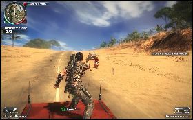 Po rozbrojeniu pierwszej bomby użyj haka, aby dostać się na kolejny wóz [1] , gdzie powtórz całą operację - Piekło na resorach | Opis przejścia Just Cause 2 - Żniwiarze II - Just Cause 2 - poradnik do gry