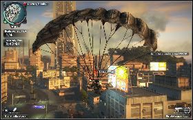 Następnie jak najszybciej rozbrój bombę [1] , która jest na drzwiach - Czerwony czy niebieski? | Opis przejścia Just Cause 2 - Karaluchy I - Just Cause 2 - poradnik do gry