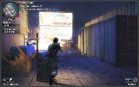 Ponownie skorzystaj ze spadochronu, żeby dotrzeć do ostatniego budynku [1] , który okaże się wieżowcem - Czerwony czy niebieski? | Opis przejścia Just Cause 2 - Karaluchy I - Just Cause 2 - poradnik do gry