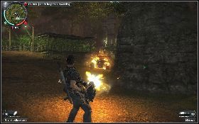 Kontynuuj swój marsz eliminując kolejnych przeciwników [1] - Zajęcie twierdzy (Rajska dolina) | Opis przejścia Just Cause 2 - Karaluchy III - Just Cause 2 - poradnik do gry