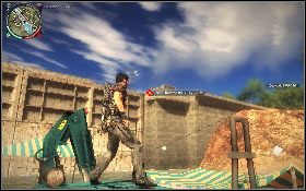 Następnie rozpraw się z dwoma łodziami patrolowymi [1] , a potem z jeszcze jednym helikopterem - Rzeka wezbrała czerwienią | Opis przejścia Just Cause 2 - Karaluchy III - Just Cause 2 - poradnik do gry