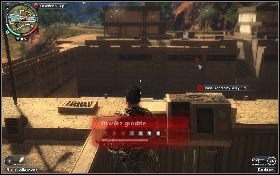 Załatw okolicznych żołnierzy [1] i włam się do pierwszego panelu [2] - Rzeka wezbrała czerwienią | Opis przejścia Just Cause 2 - Karaluchy III - Just Cause 2 - poradnik do gry