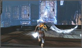 Opis: aby odblokować tę nagrodę, musisz pokonać wielkiego skorpiona podczas drugiej wizyty w Jaskiniach (blisko końca gry) i podnieść pozostawiony przez niego przedmiot - Burzę Lodową Boreasza - Fabuła (2) | Trofea w God of War III - God of War III - poradnik do gry