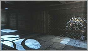 Trzymając się ruchomego obiektu, podejdź do jego prawej krawędzi i odczekaj, aż zbliży się do kolejnej kraty - aMAZEd - sekretne trofeum (1) | Trofea w God of War III - God of War III - poradnik do gry