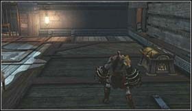 Po zakończonym starciu, pozbieraj ukryte po obu stronach areny skrzynie - aMAZEd - sekretne trofeum (2) | Trofea w God of War III - God of War III - poradnik do gry