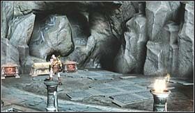 Na początku etapu, do zdobycia po walce - Oczy Gorgon | Trofea w God of War III - God of War III - poradnik do gry