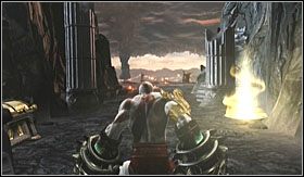 Przedmiot ten znajdziesz tuż za wrotami Tyzyfone (po rozwiązaniu zręcznościowej łamigłówki) - Pióra Feniksa | Trofea w God of War III - God of War III - poradnik do gry