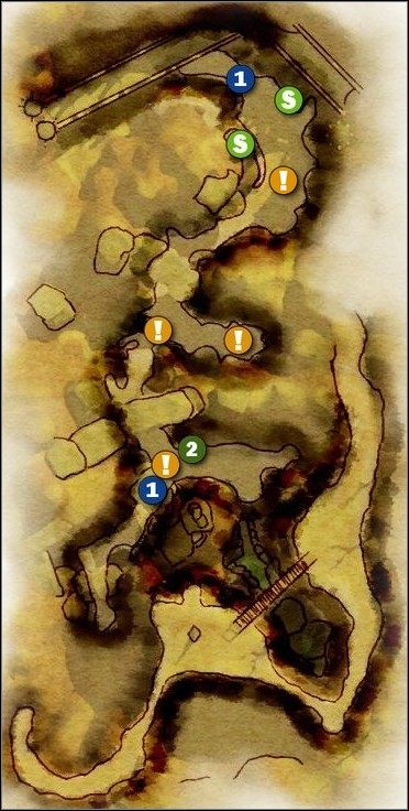 1 - Losowe lokacje - Wyprażony kanion - Dragon Age: Początek - Przebudzenie - poradnik do gry