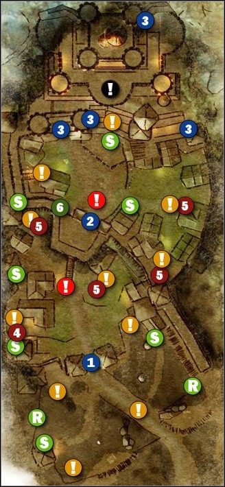 1 - M1 Twierdza Czuwania | Mapy | Atlas świata w Dragon Age Początek Przebudzenie - Dragon Age: Początek - Przebudzenie - poradnik do gry