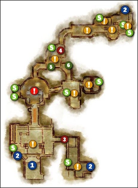 1 - M1.1 Twierdza Czuwania - Wnętrze | Mapy | Atlas świata - Dragon Age: Początek - Przebudzenie - poradnik do gry