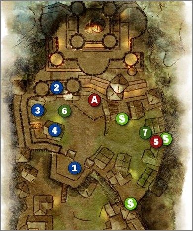 1 - M2 Twierdza Czuwania (po obronie) | Mapy | Atlas świata - Dragon Age: Początek - Przebudzenie - poradnik do gry