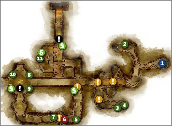 1 - M2.3 Twierdza Czuwania - Głębokie Ścieżki | Mapy | Atlas świata - Dragon Age: Początek - Przebudzenie - poradnik do gry