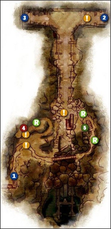 1 - M3 Sękate Wzgórza | Mapy | Atlas świata w Dragon Age Początek Przebudzenie - Dragon Age: Początek - Przebudzenie - poradnik do gry