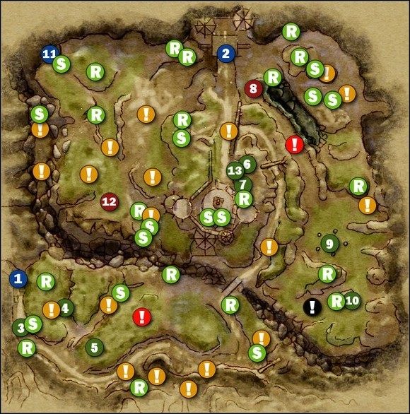 1 - M5 Nieprzebyty Las | Mapy | Atlas świata w Dragon Age Początek Przebudzenie - Dragon Age: Początek - Przebudzenie - poradnik do gry