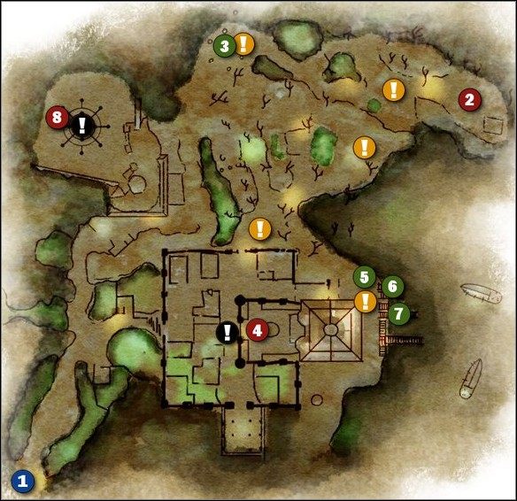 1 - M9 Czarne Mokradła (powrót) | Mapy | Atlas świata - Dragon Age: Początek - Przebudzenie - poradnik do gry