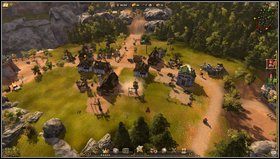 Czekając na rozbudowę kopalni, smolarni i hut skupiamy się na utrzymaniu wpływu gotówki oraz tworzymy placówki handlowe - Misja VIII: Mgliste pola | Kampania The Settlers 7 Droga do Królestwa - The Settlers 7: Droga do Królestwa - poradnik do gry