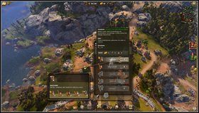 Mając około 80-100 złota i czekając na start produkcji broni/żołnierzy, możemy zacząć przejmować włości przekupstwem - Misja VIII: Mgliste pola | Kampania The Settlers 7 Droga do Królestwa - The Settlers 7: Droga do Królestwa - poradnik do gry