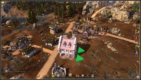 Na kolejnych włościach, które staną się nasze (koło targu) tworzymy dwa gospodarstwa i w nich po 2 owczarnie (jest tutaj soczysta trawa) - Misja XI: Powrót dawnego władcy | Kampania The Settlers 7 Droga do Królestwa - The Settlers 7: Droga do Królestwa - poradnik do gry