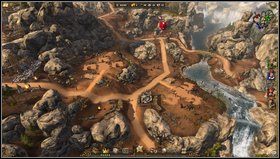 Czekając na wykonanie powyższych poleceń zdobywamy wojskiem (powinno nam zostać 5 żołnierzy) teren z rudą żelaza - Misja XI: Powrót dawnego władcy | Kampania The Settlers 7 Droga do Królestwa - The Settlers 7: Droga do Królestwa - poradnik do gry