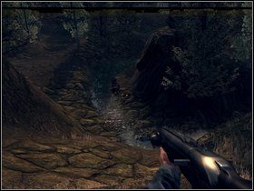 Pobiegnij w dół zbocza, mijając pułapkę i skręć na most nad przepaścią - po jego drugiej stronie czeka kilku wrogów - Rozdział 9,10 - Montana, Maryland, 10 Wrzesień 1876, KronoteK - Opis przejścia - Darkest of Days - poradnik do gry