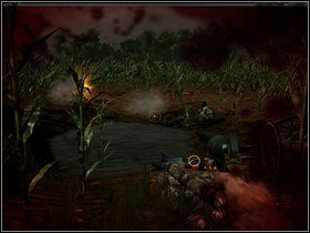 Dobiegniecie do pola kukurydzy - uważaj na duży patrol wroga - Rozdział 13,14 - Farmy niedaleko Shapshburga, 17 Września 1862, KronoteK - Opis przejścia - Darkest of Days - poradnik do gry