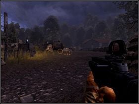 Drugi znajduje się za płotem z drutów po lewej, zaś trzeci - na wzniesieniu - Rozdział 17,18 - Południe Bishofsburga, 29 Sierpnia 1914, Nieznany czas i miejsce - Opis przejścia - Darkest of Days - poradnik do gry